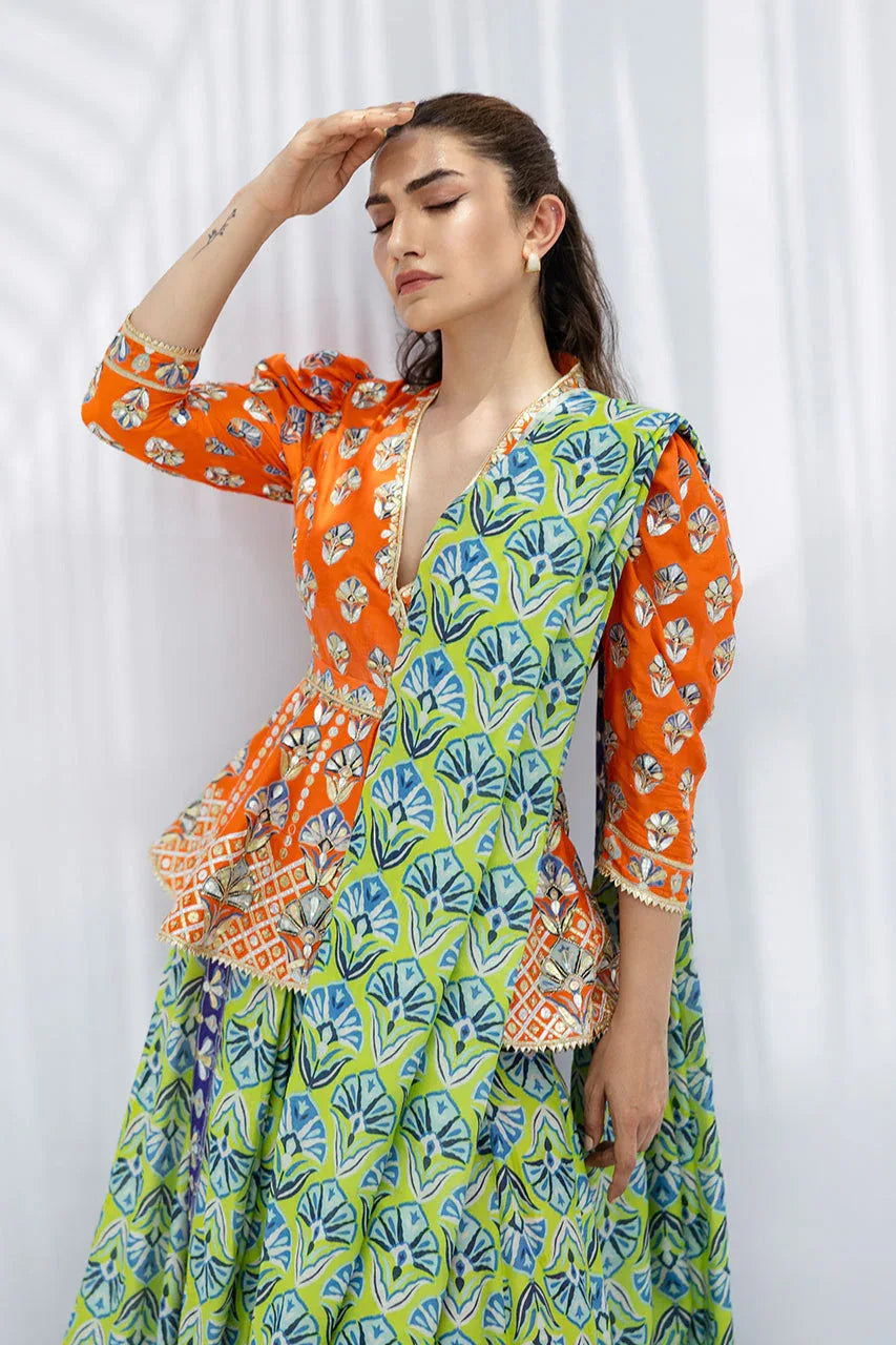 Sania Maskatiya | Fall Festive Glimmer | Rue - Rang-e-Khaas