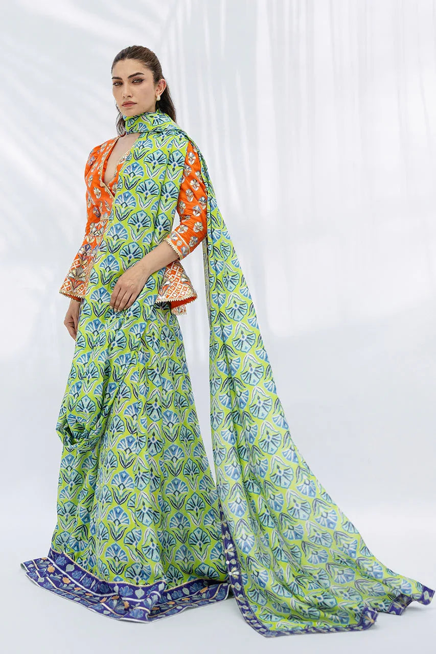 Sania Maskatiya | Fall Festive Glimmer | Rue - Rang-e-Khaas