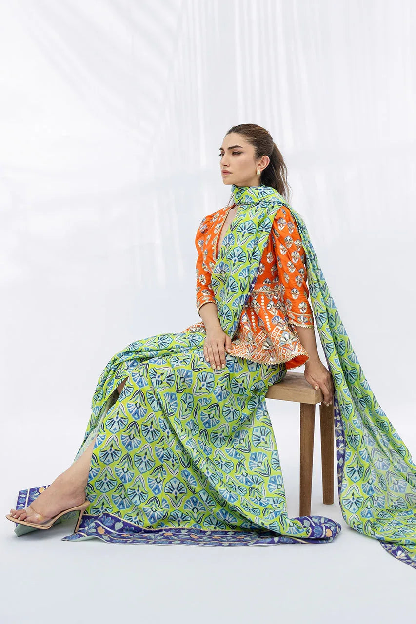 Sania Maskatiya | Fall Festive Glimmer | Rue - Rang-e-Khaas