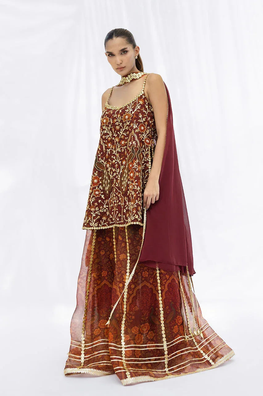 Sania Maskatiya | Fall Festive Glimmer | Tanira - Rang-e-Khaas