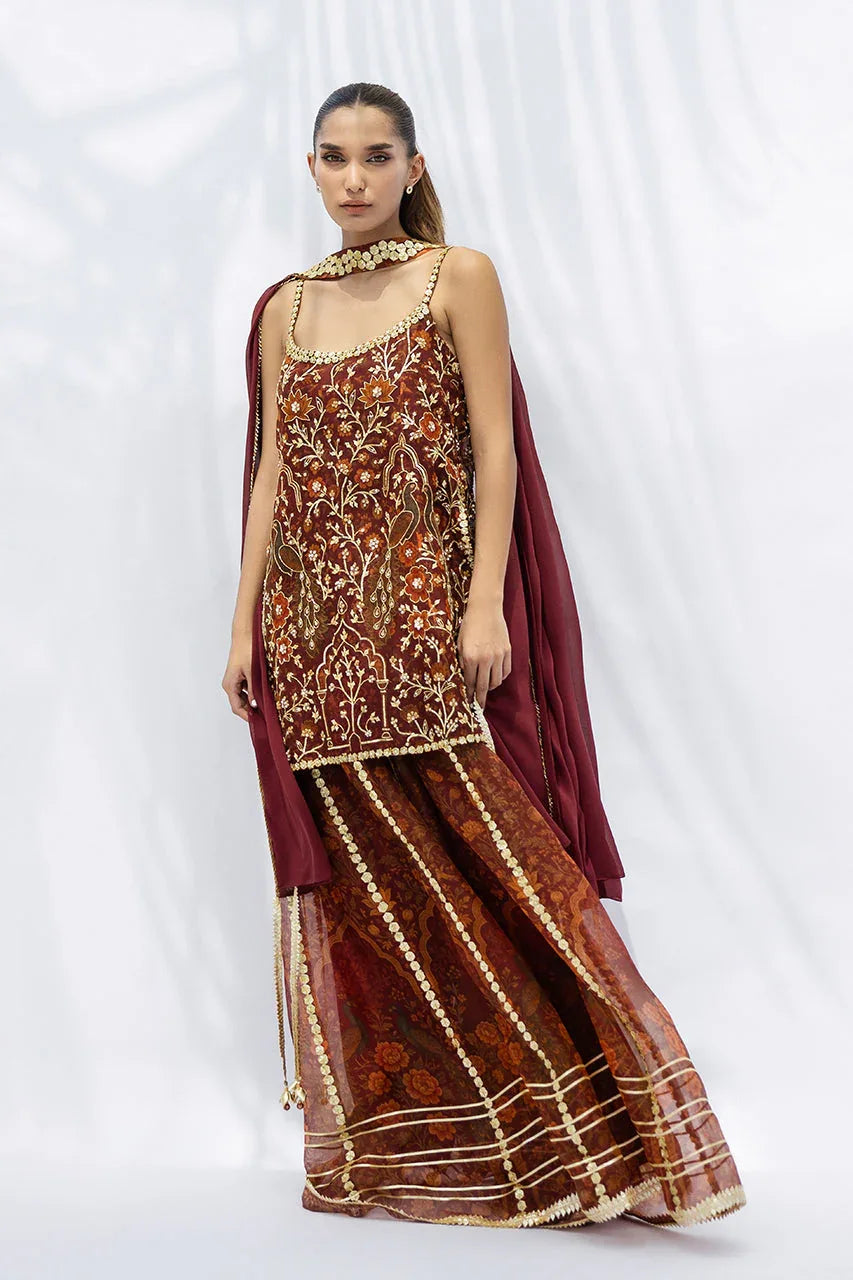 Sania Maskatiya | Fall Festive Glimmer | Tanira - Rang-e-Khaas