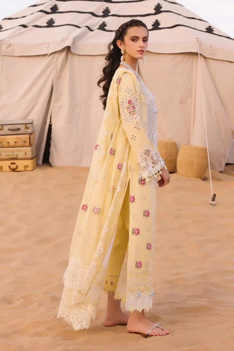 Qalamkar | Chikankari Eid Edit 24 | KM-01 NIAMH - Rang-e-Khaas