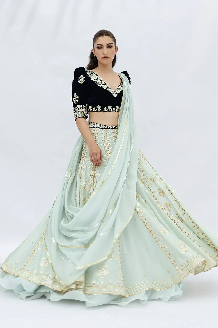 Sania Maskatiya | The Winter Edit - Luxe Pret 25 | Nari - Rang-e-Khaas