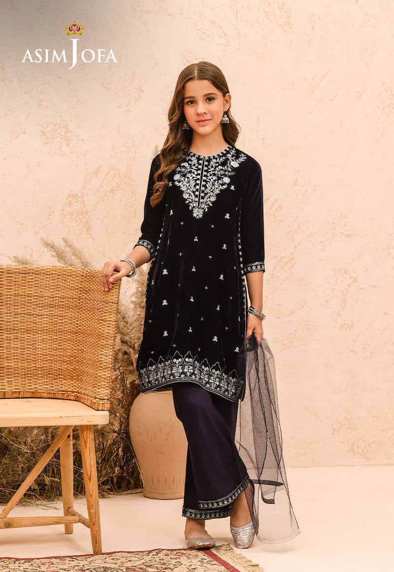 Asim Jofa | Velvet Edit | AJKV-02 - Rang-e-Khaas