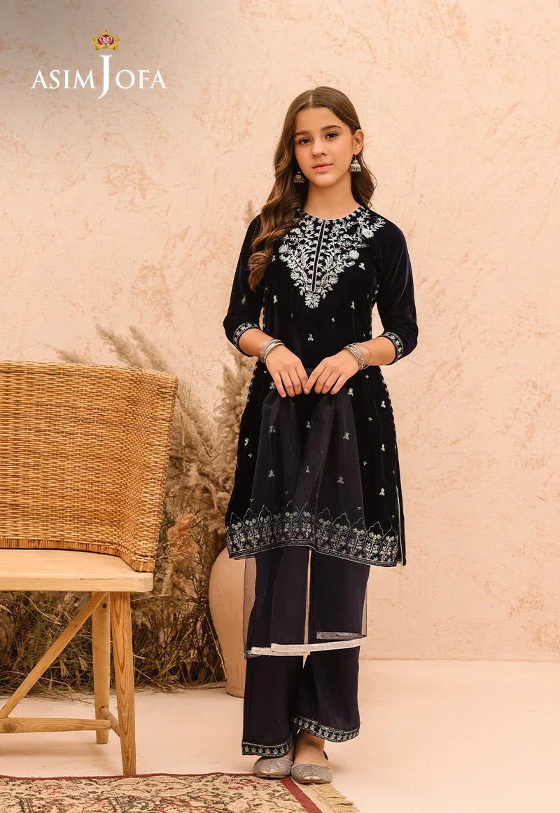 Asim Jofa | Velvet Edit | AJKV-02 - Rang-e-Khaas
