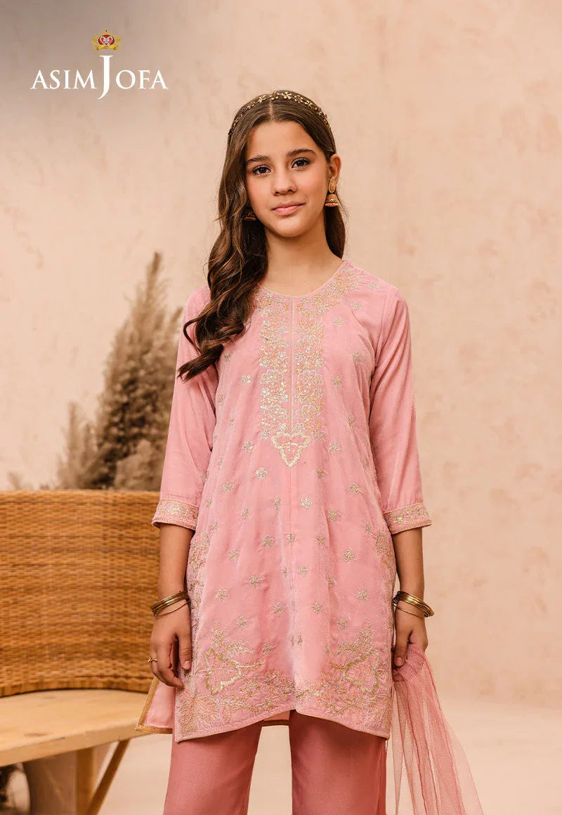 Asim Jofa | Velvet Edit | AJKV-09 - Rang-e-Khaas