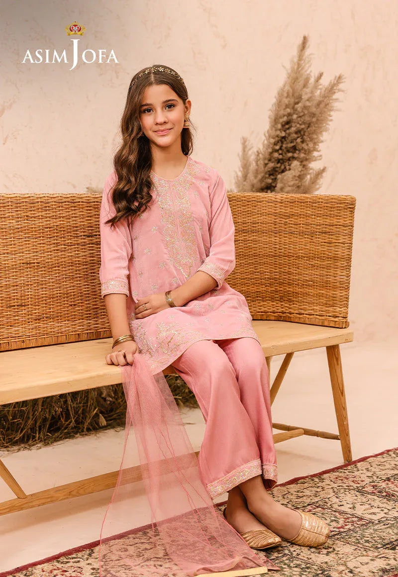 Asim Jofa | Velvet Edit | AJKV-09 - Rang-e-Khaas