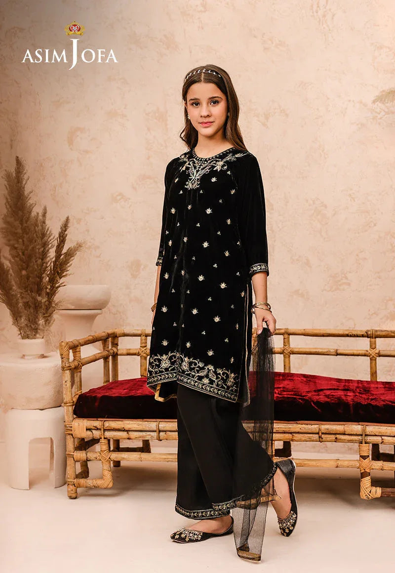 Asim Jofa | Velvet Edit | AJKV-01 - Rang-e-Khaas