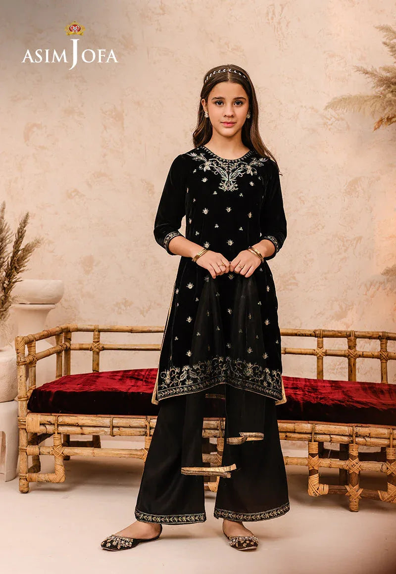 Asim Jofa | Velvet Edit | AJKV-01 - Rang-e-Khaas