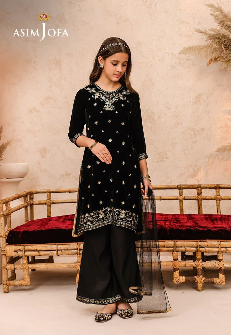 Asim Jofa | Velvet Edit | AJKV-01 - Rang-e-Khaas