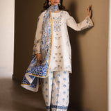 Faiza Faisal | Marine Luxury Lawn 25 | MIRHA