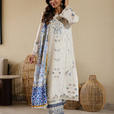 Faiza Faisal | Marine Luxury Lawn 25 | MIRHA