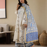 Faiza Faisal | Marine Luxury Lawn 25 | MIRHA