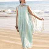 Faiza Faisal | Marine Luxury Lawn 25 | AINE