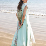 Faiza Faisal | Marine Luxury Lawn 25 | AINE