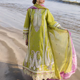 Faiza Faisal | Marine Luxury Lawn 25 | HINA