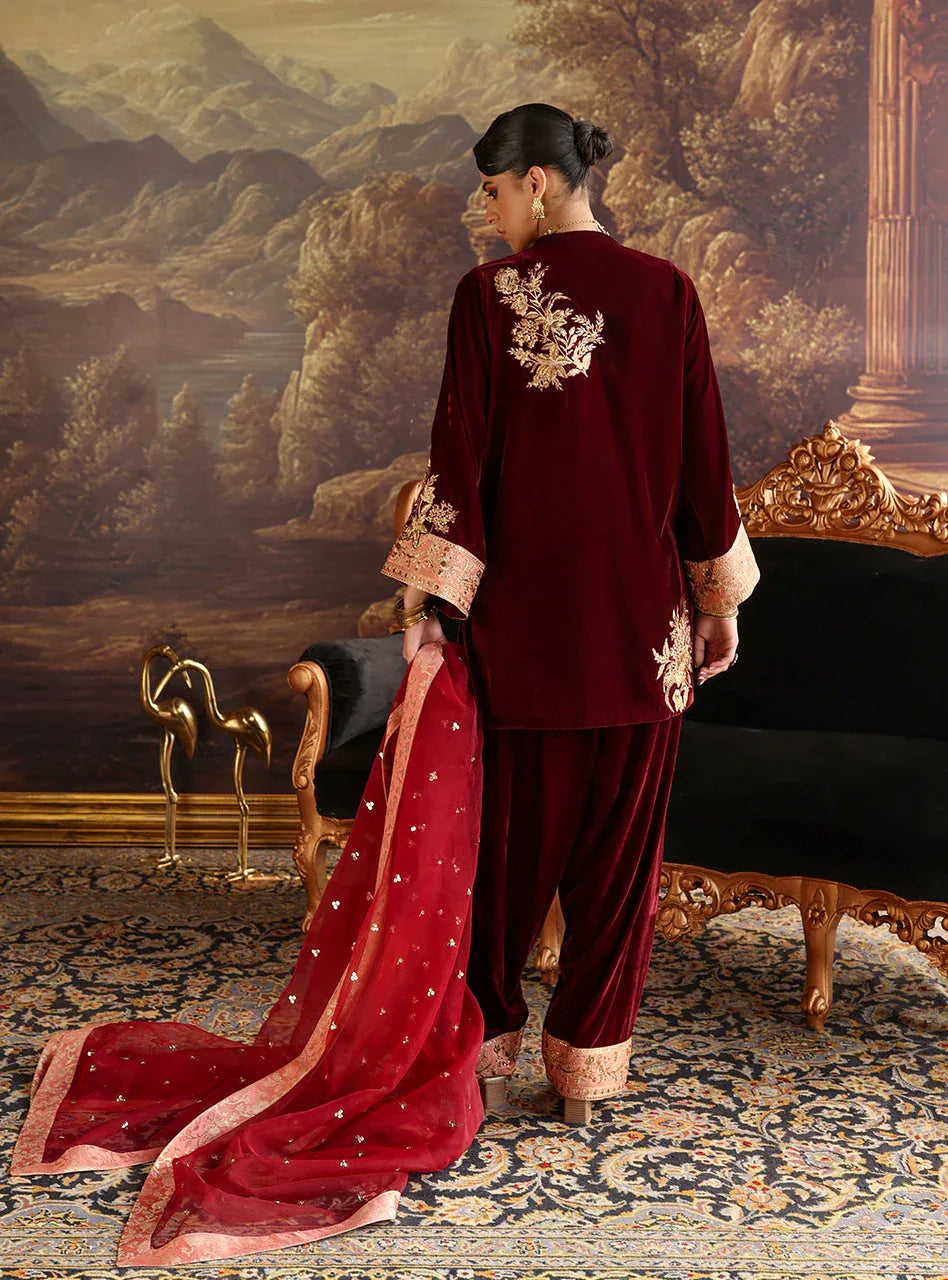 Zainab Chottani | Velura Velvet Edit 25 | Cleo Farshi - Rang-e-Khaas