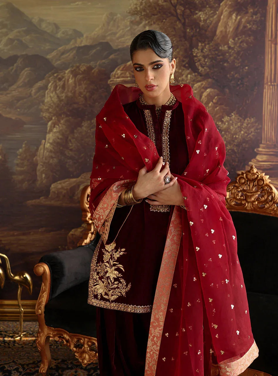 Zainab Chottani | Velura Velvet Edit 25 | Cleo Farshi - Rang-e-Khaas