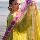 Faiza Faisal | Marine Luxury Lawn 25 | HINA