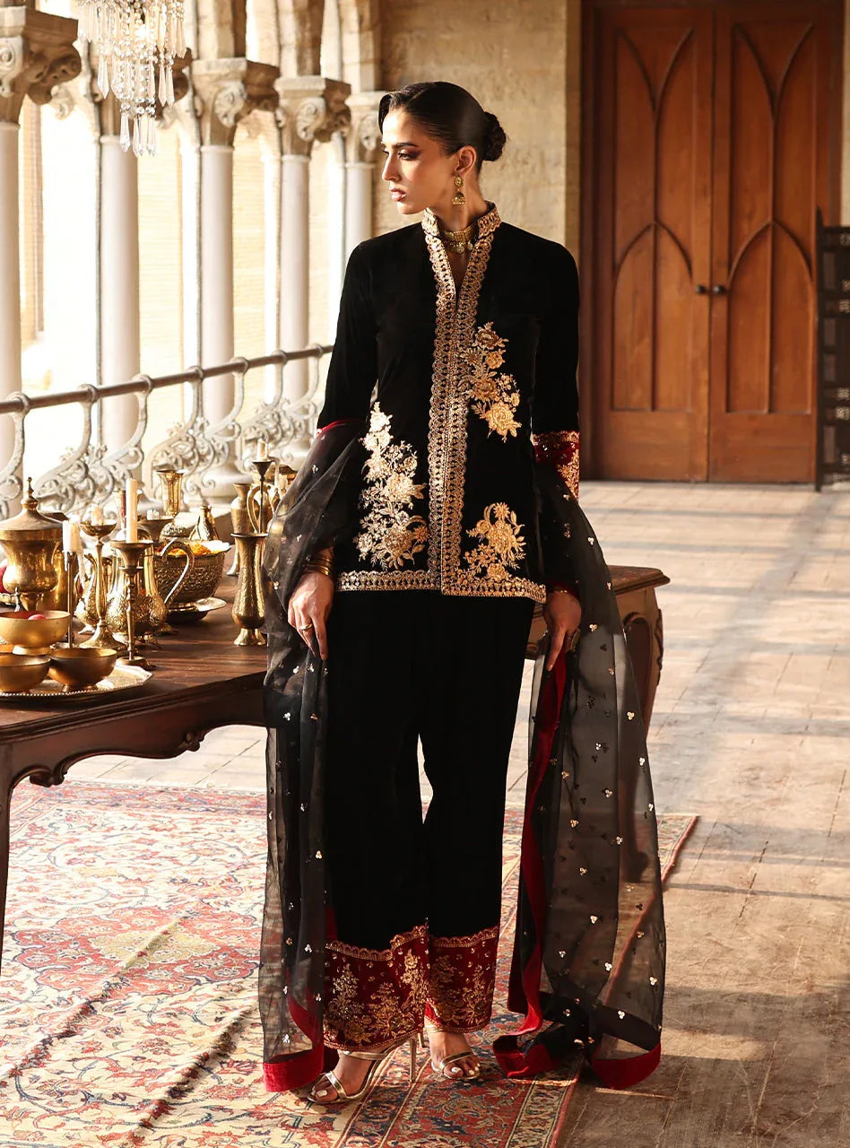 Zainab Chottani | Velura Velvet Edit 25 | Vian Farshi - Rang-e-Khaas