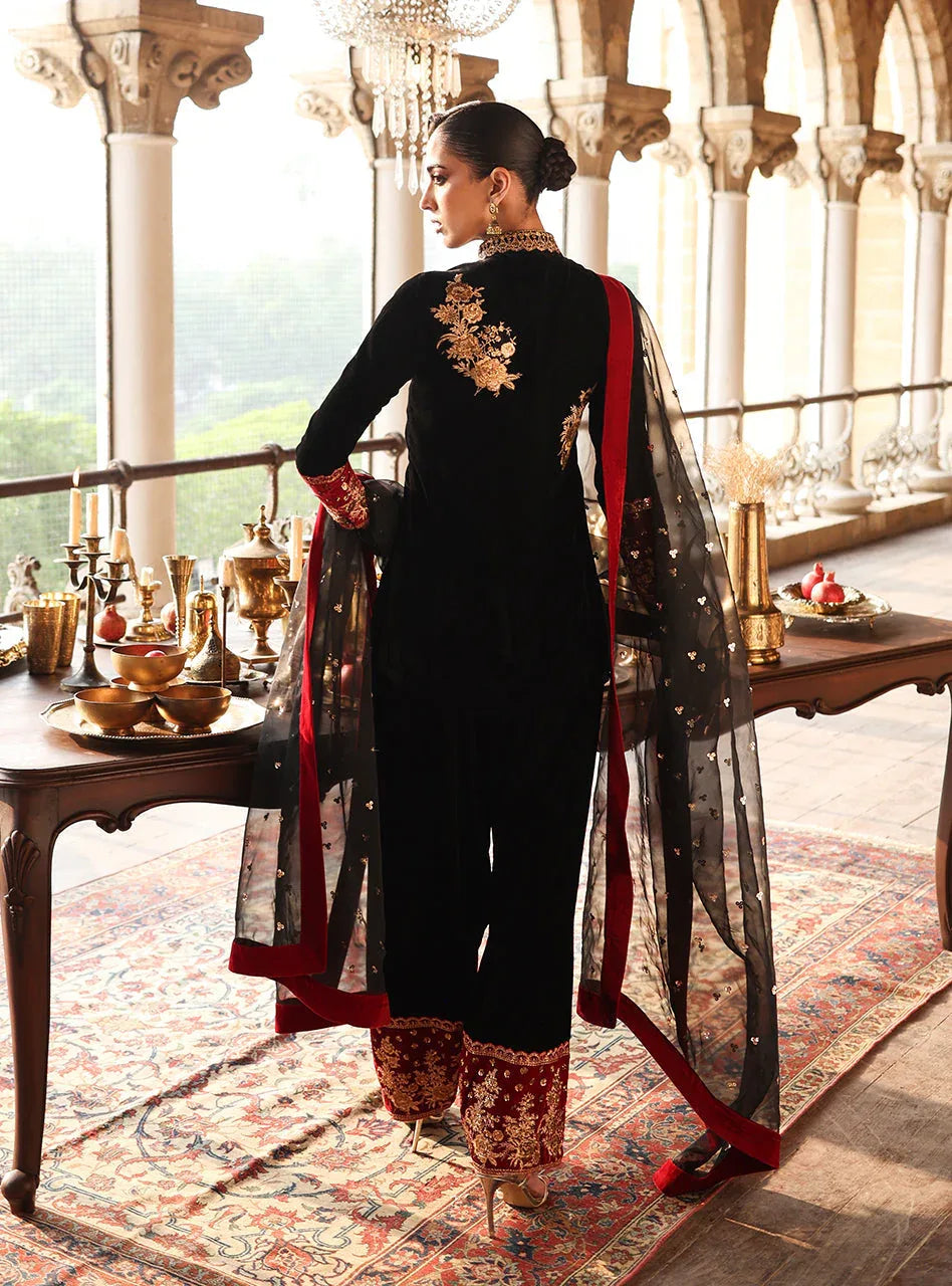 Zainab Chottani | Velura Velvet Edit 25 | Vian Farshi - Rang-e-Khaas