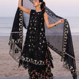 Faiza Faisal | Marine Luxury Lawn 25 | ELVA
