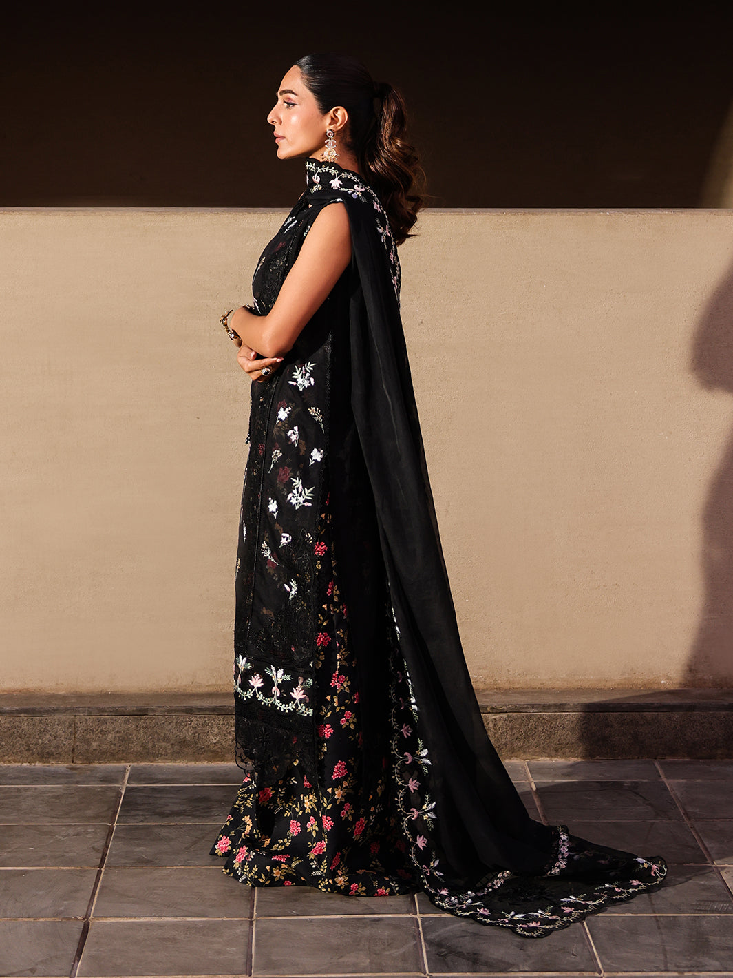 Faiza Faisal | Marine Luxury Lawn 25 | ELVA