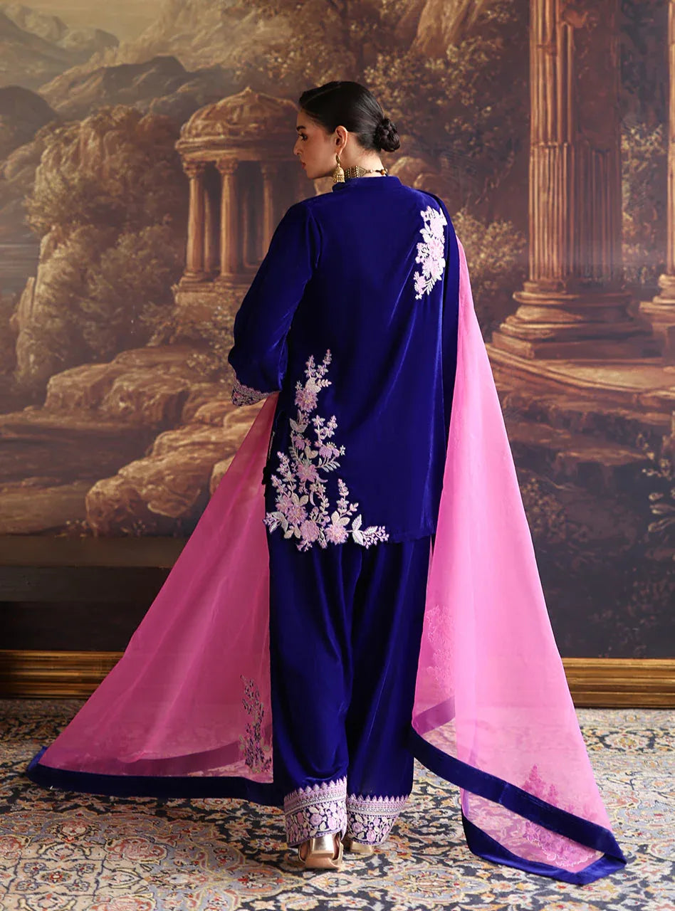 Zainab Chottani | Velura Velvet Edit 25 | Vida Farshi - Rang-e-Khaas