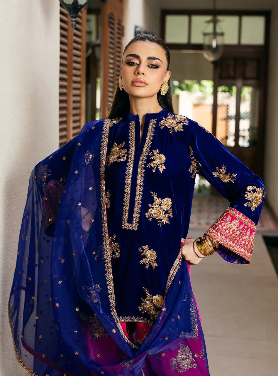 Zainab Chottani | Velvet 25 | Jia - Rang-e-Khaas