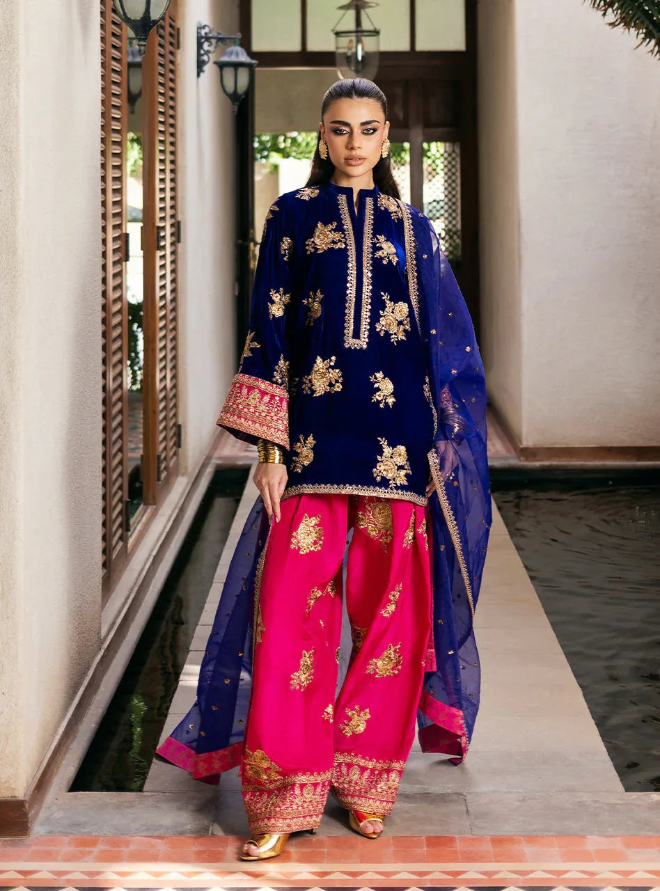 Zainab Chottani | Velvet 25 | Jia - Rang-e-Khaas