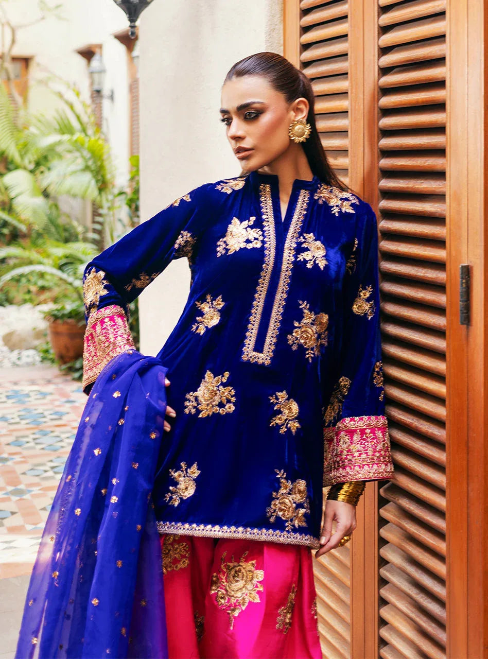 Zainab Chottani | Velvet 25 | Jia - Rang-e-Khaas