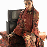 Zainab Chottani | Winter Shawl 25 | Abibi - D10