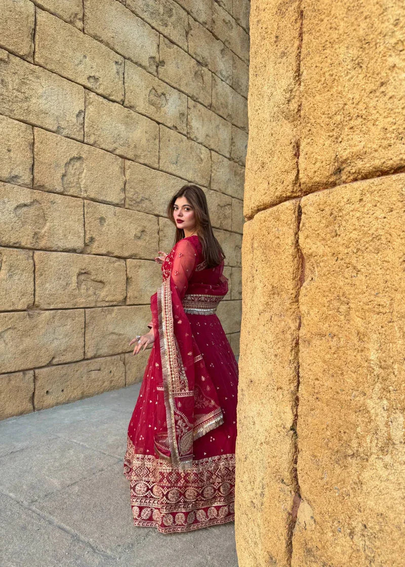 Daud Abbas | Formals Collection | Nazneen - Rang-e-Khaas