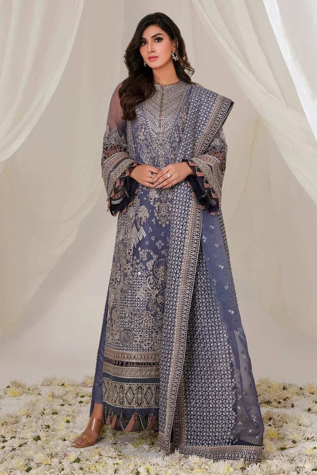 Jazmin | Luxury Formal Collection | GERANIUM - Rang-e-Khaas