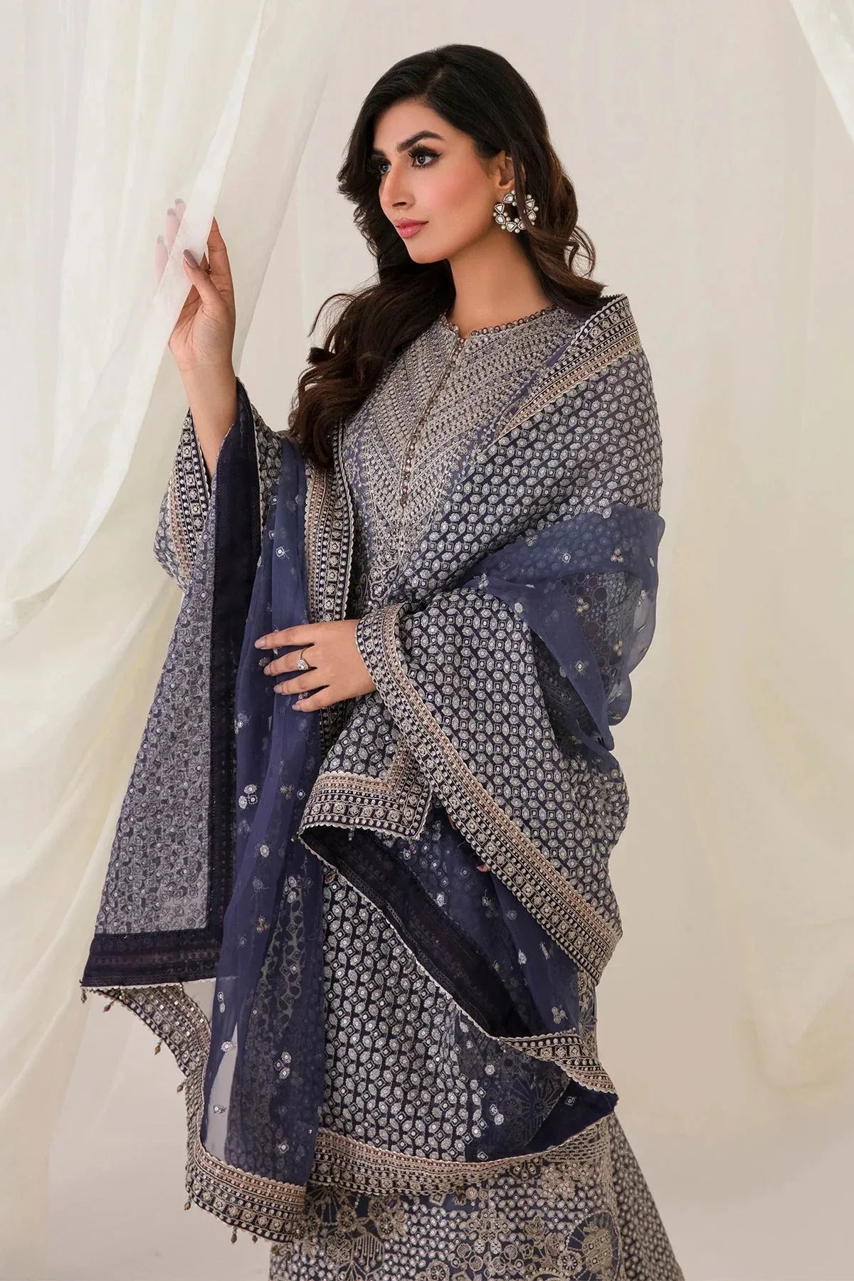 Jazmin | Luxury Formal Collection | GERANIUM - Rang-e-Khaas
