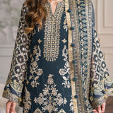 BAROQUE |EMBROIDERED CHIFFON CH12-01