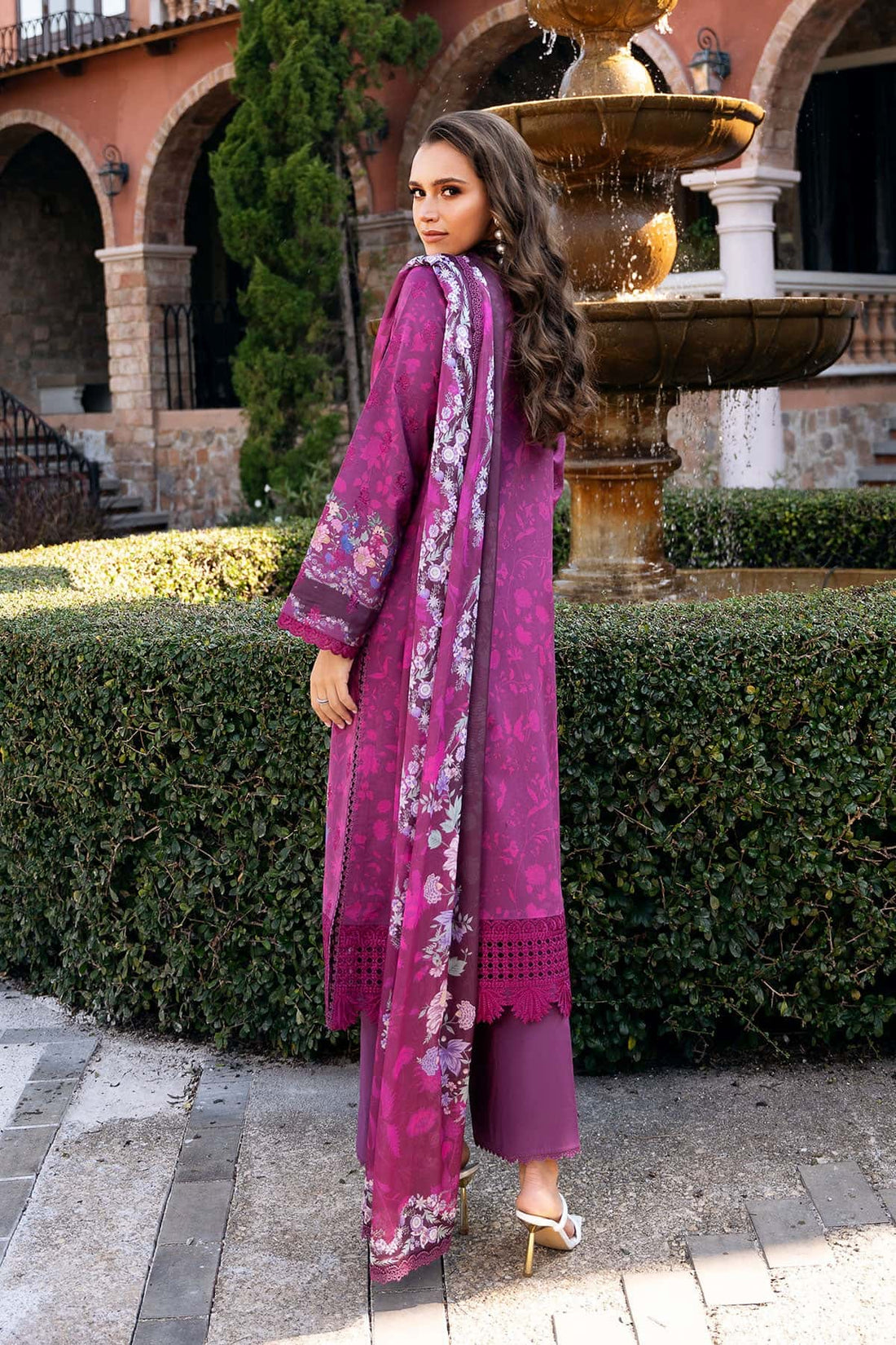 Afrozeh | Damask The Holiday Edit 25 | Eden B - Rang-e-Khaas