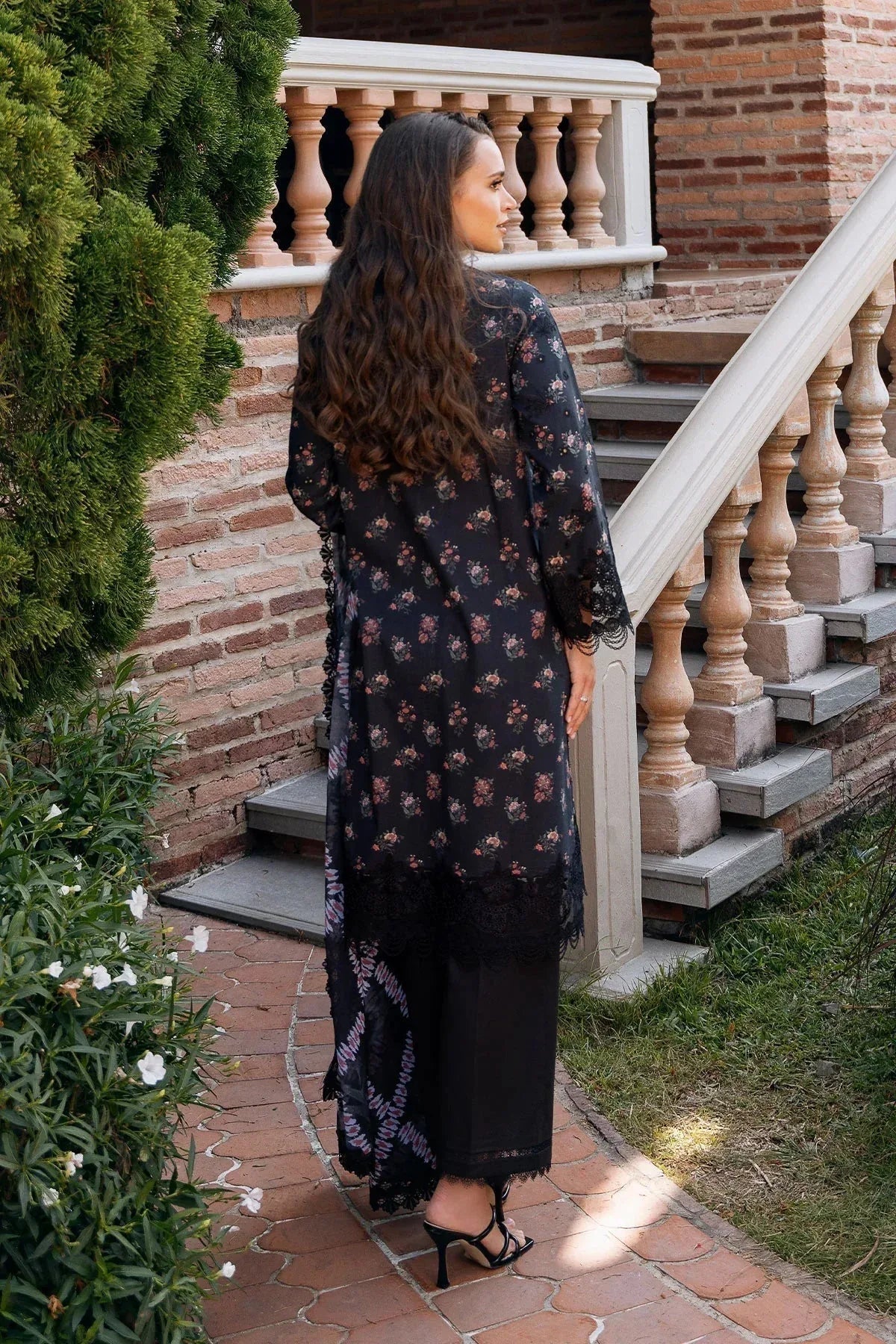 Afrozeh | Damask The Holiday Edit '25 - Lawn | Lorien A - Rang-e-Khaas
