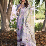 Elaf Premium | Prints Chikankari 24 | 03A LILAC L’AMOUR