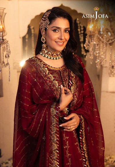 Asim Jofa | Shehnai Festive Collection | AJSH-16 - Rang-e-Khaas