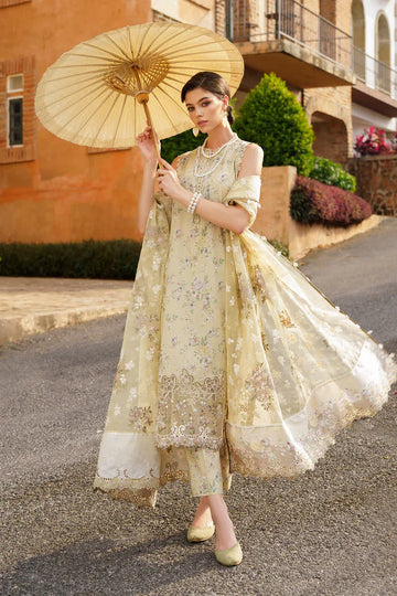 Baroque | Luxury Pret 24 | LAWN UF-584 - Rang-e-Khaas