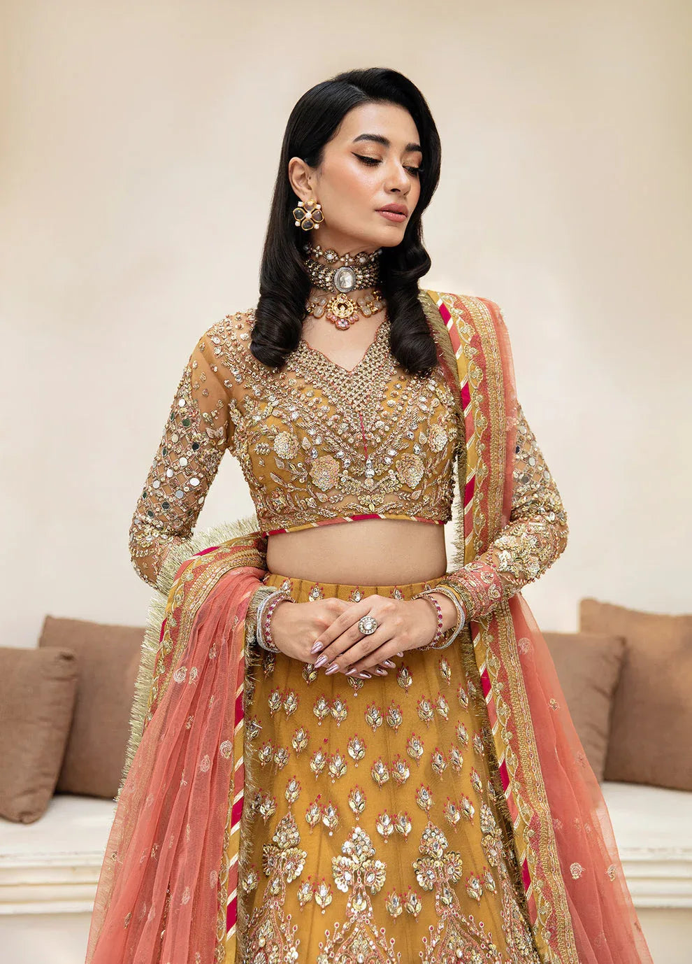 Gulaal | Wedding Formals | Miraas GL-WS-23V1-35 - Rang-e-Khaas