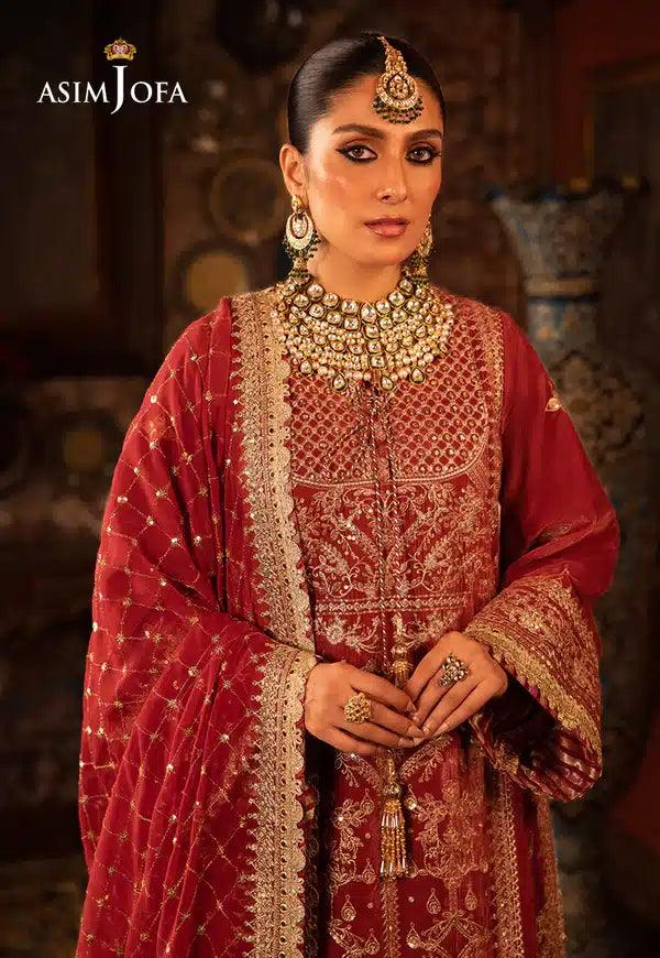 Asim Jofa | Makhmal Wedding Velvet 23 | AJMM-10 - Rang-e-Khaas