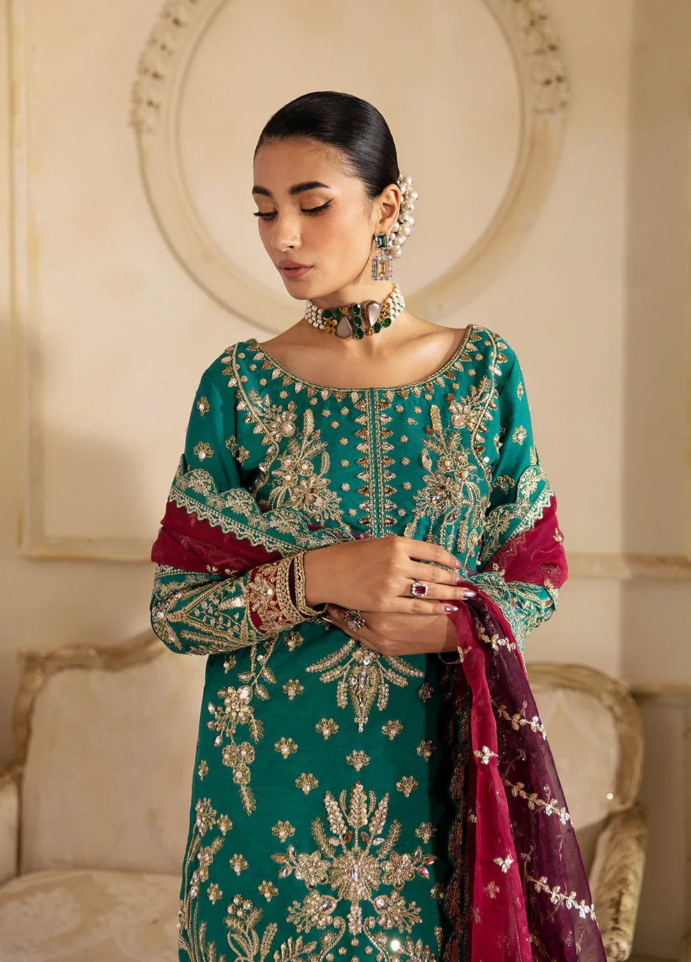 Gulaal | Wedding Formals | Amirah GL-WS-23V1-40 - Rang-e-Khaas