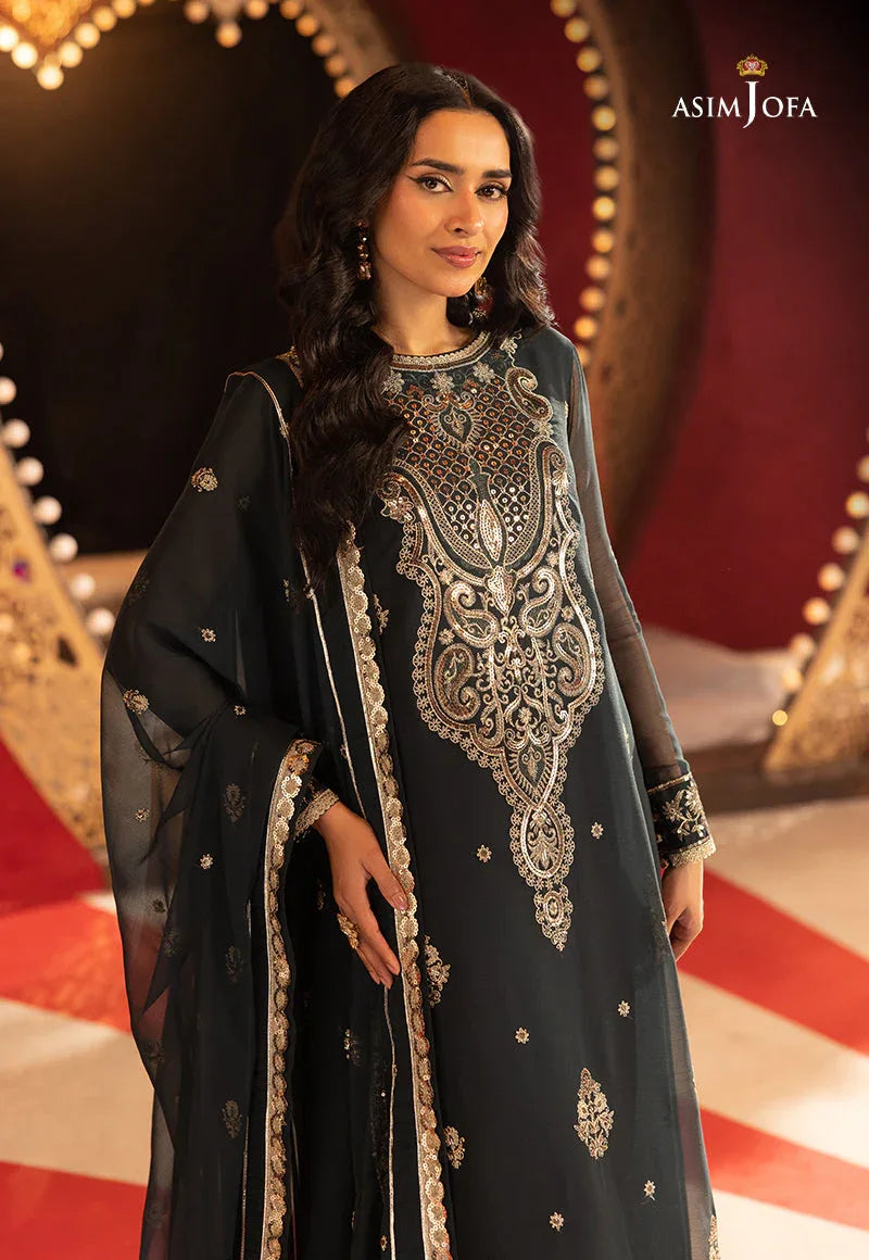 Asim Jofa | Festive Collection 25 | AJLLF-08 - Rang-e-Khaas