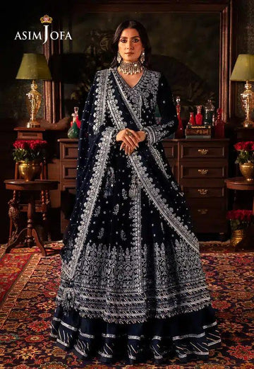 Asim Jofa | Makhmal Wedding Velvet 23 | AJMM-04 - Rang-e-Khaas