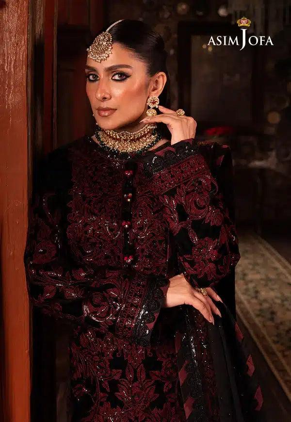 Asim Jofa | Makhmal Wedding Velvet 23 | AJMM-12 - Rang-e-Khaas