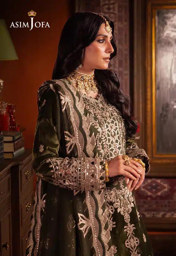 Asim Jofa | Makhmal Wedding Velvet 23 | AJMM-05 - Rang-e-Khaas