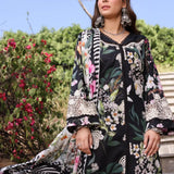 Elaf Premium | Prints Chikankari 24 | 02A NOIREE