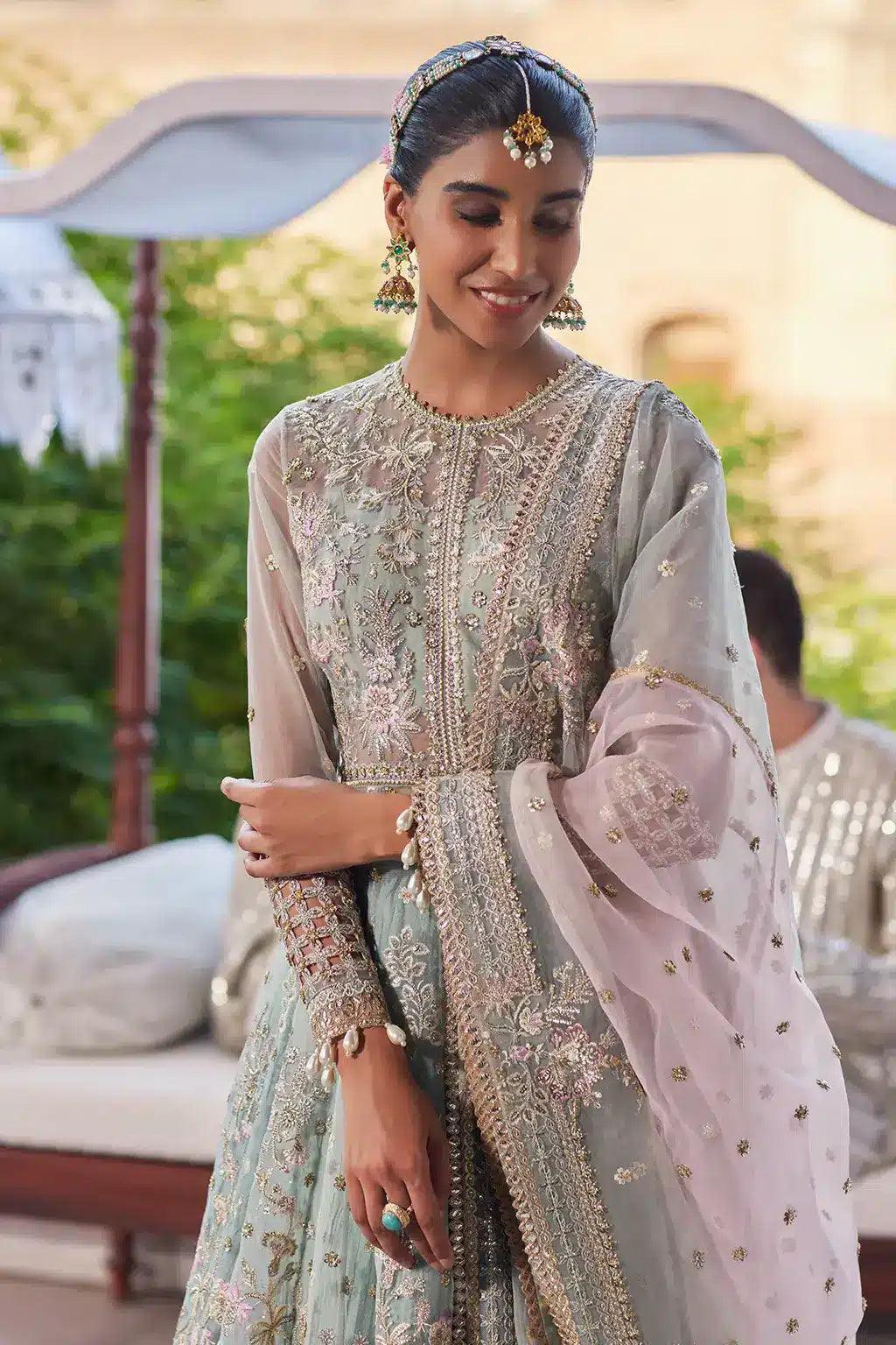 Afrozeh | Dastangoi Wedding Formals | Mehrunisa - Rang-e-Khaas